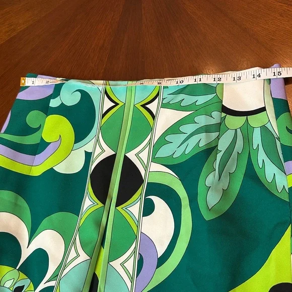 Pucci-Style Vibrant Print Blouse & Skirt Set – Luxurious Designer Look - Picture 9 of 14